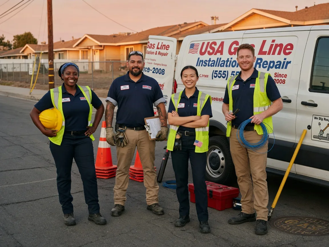 Gas Line Installation company in Middlesex, NC